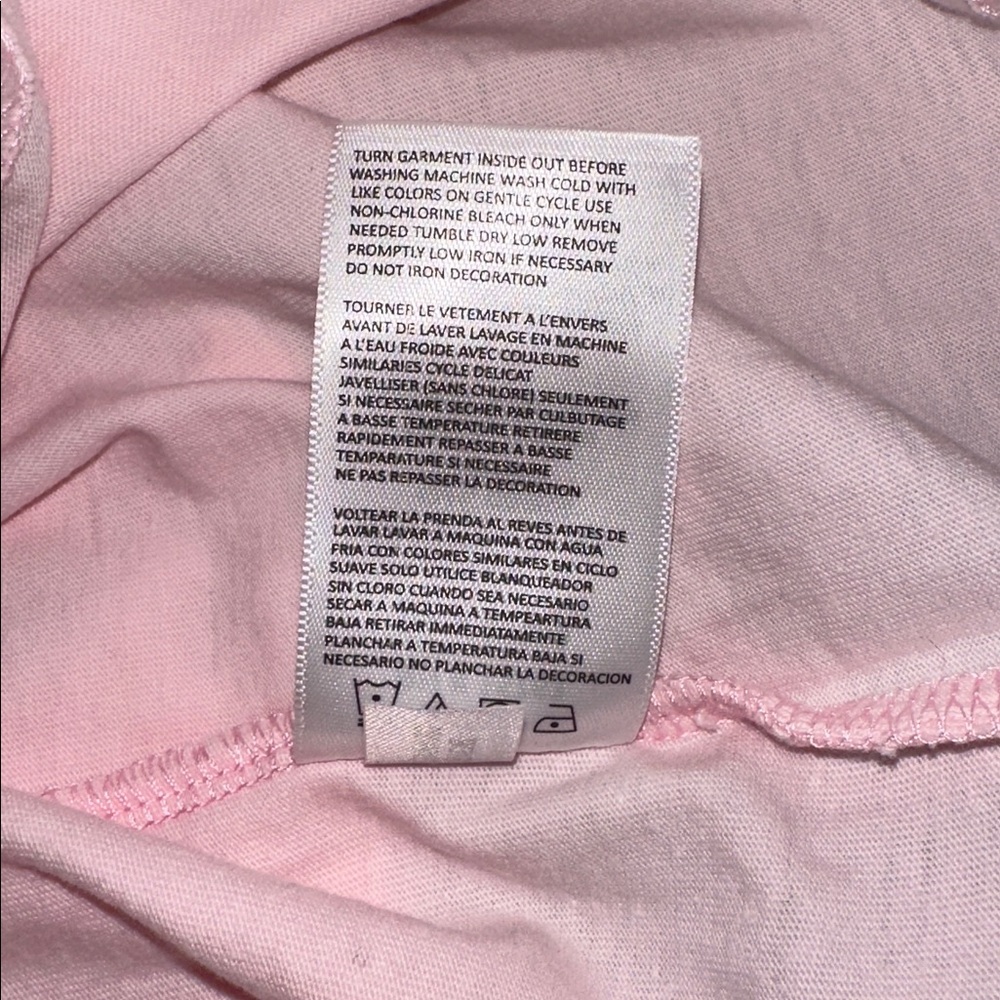 NWT West Virginia Mountaineers Athletics Champion Light Pink Long-Sleeve Tee, S - Picture 15 of 15
